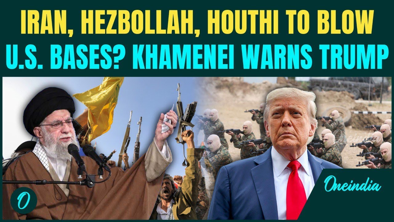 U.S vs Iran War BREAKING: Khamenei To BLOW U.S Bases? Supreme Leader Warns Trump of All-OUT NUKE WAR