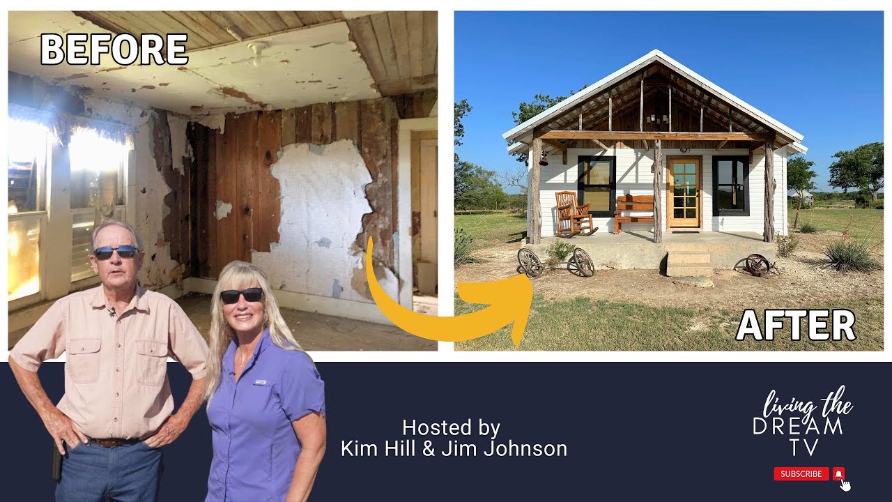 Living the Dream | Episode 1: From Abandoned Farmhouse to Dream Home: A Stunning Transformation!