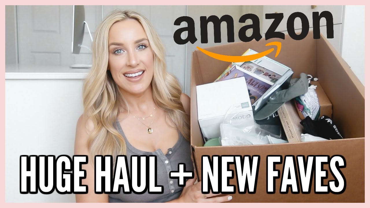 HUGE AMAZON HAUL! KITCHEN, KIDS, STYLE, AND MORE! OLIVIA ZAPO