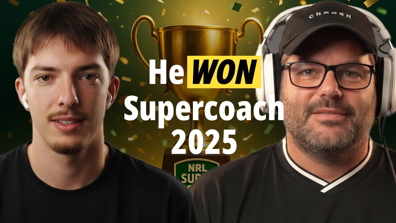 WINNER OF NRL SC 2025 REVEALS HIS SECRETS - How He Did It, Strategy, Tips and Top Picks for 2026