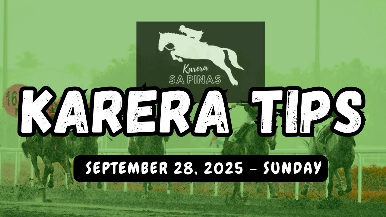 KARERA TIPS MMTCI | SEPTEMBER 28, 2025 | SUNDAY MMTCI LIVE RACING | Karera Sa Pinas