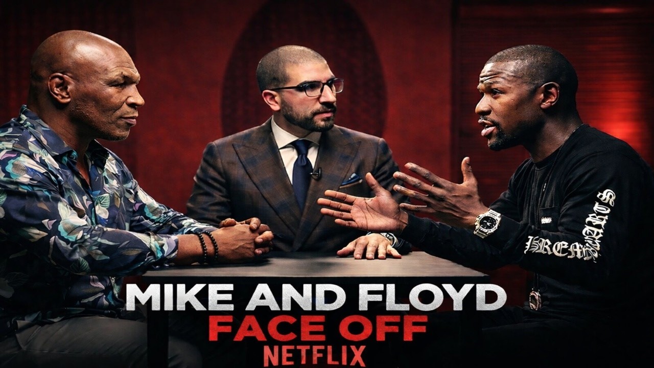 Tyson vs Mayweather FACE OFF Gets INTENSE! 🥊🔥