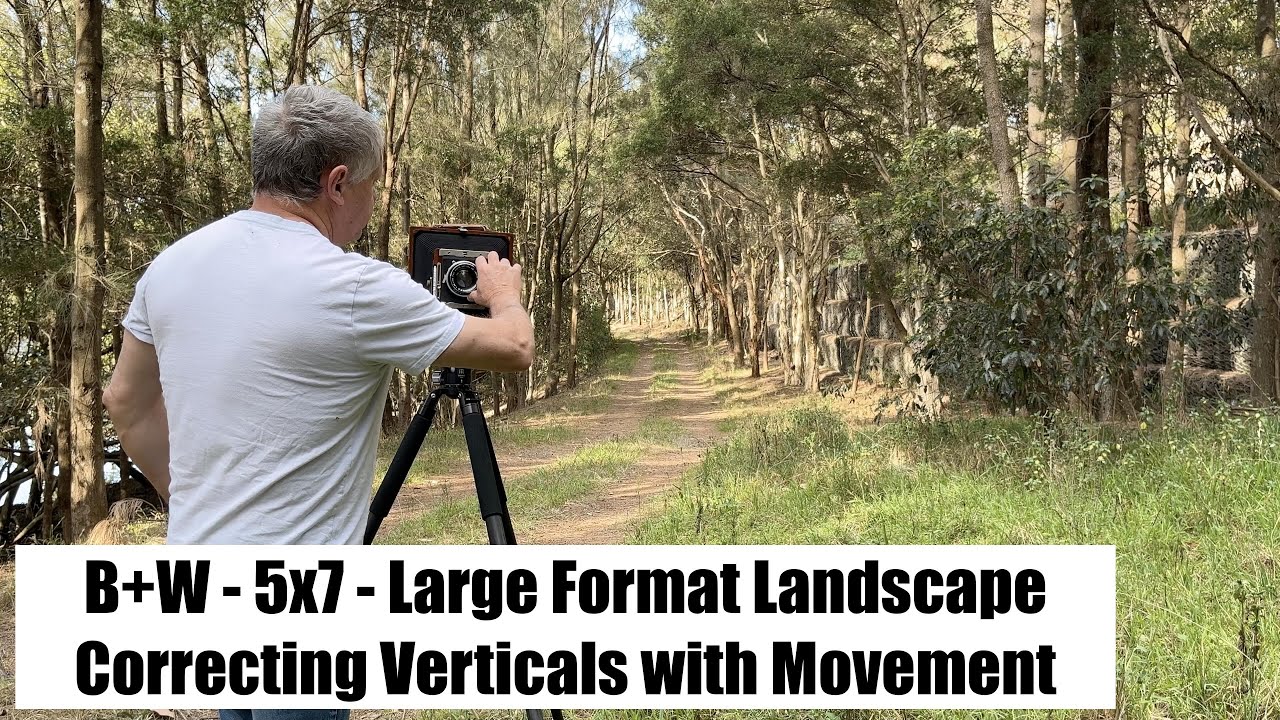 B+W Landscape 5x7 Large Format with Fujinon W 180mm – Correcting Verticals