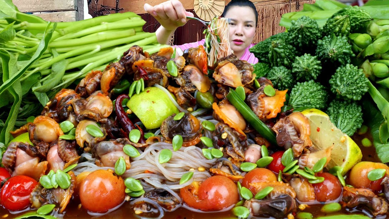 ตำซั่วหอยเเครงเผ็ดนัวน้ำปลาร้าเเกล้มมะระผักบุ้งนาเเซ่บถึงใจ|ส้มซ่าพาเเซ่บ 13 พฤษภาคม ค.ศ. 2025