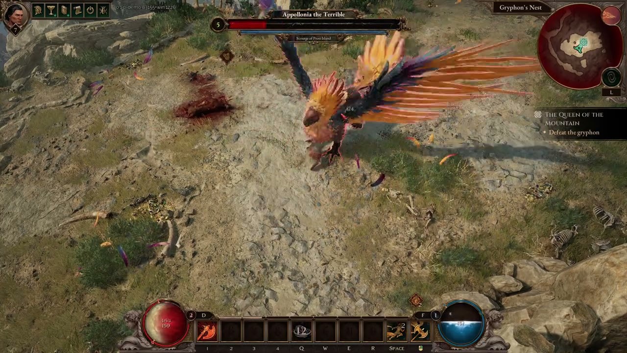 Titan Quest 2 Play Test _ Warfare Mastery _ No Farming Heavy Attack Starter vs Gryphon