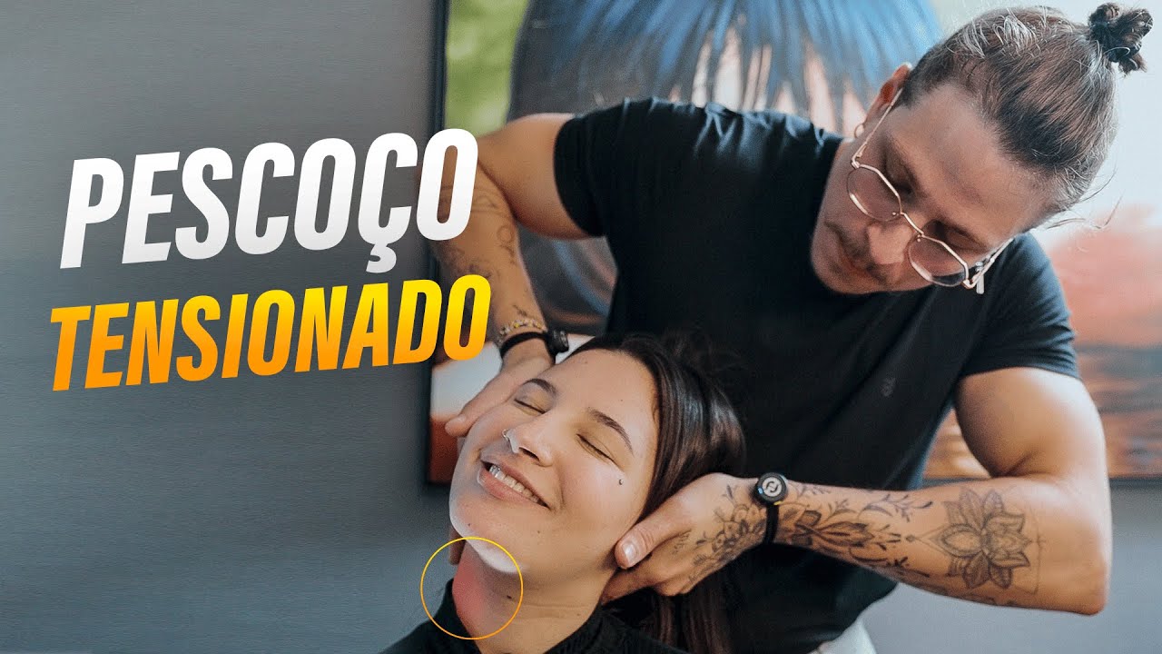 ELA CHEGOU COM O PESCOÇO TENSO - QUIROPRAXIA