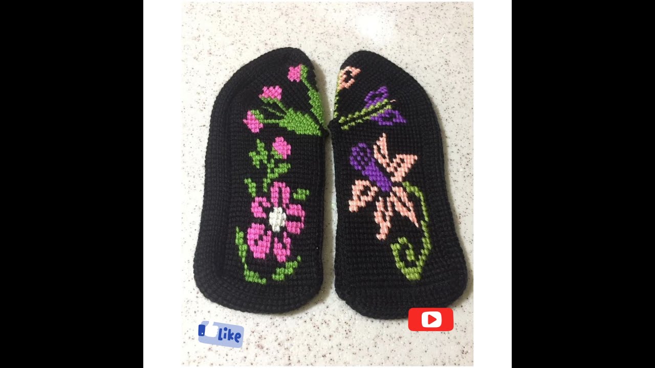 #patikmodelleri en yeni en güzel tunus işi patik modelleri