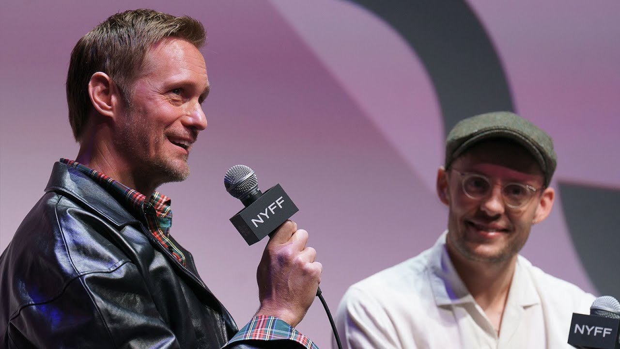 Alexander Skarsgård and Harry Lighton on Pillion