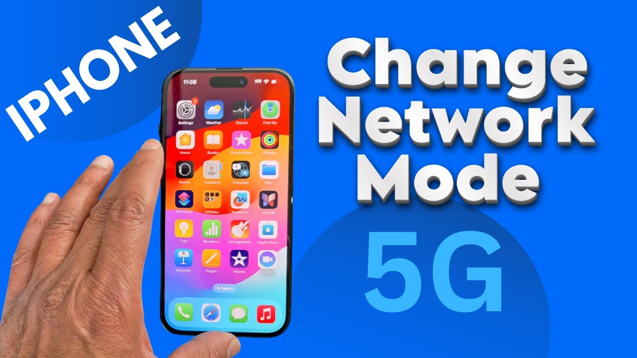How to Network Mode to 3G, 4G, LTE, and 5G network on iPhone