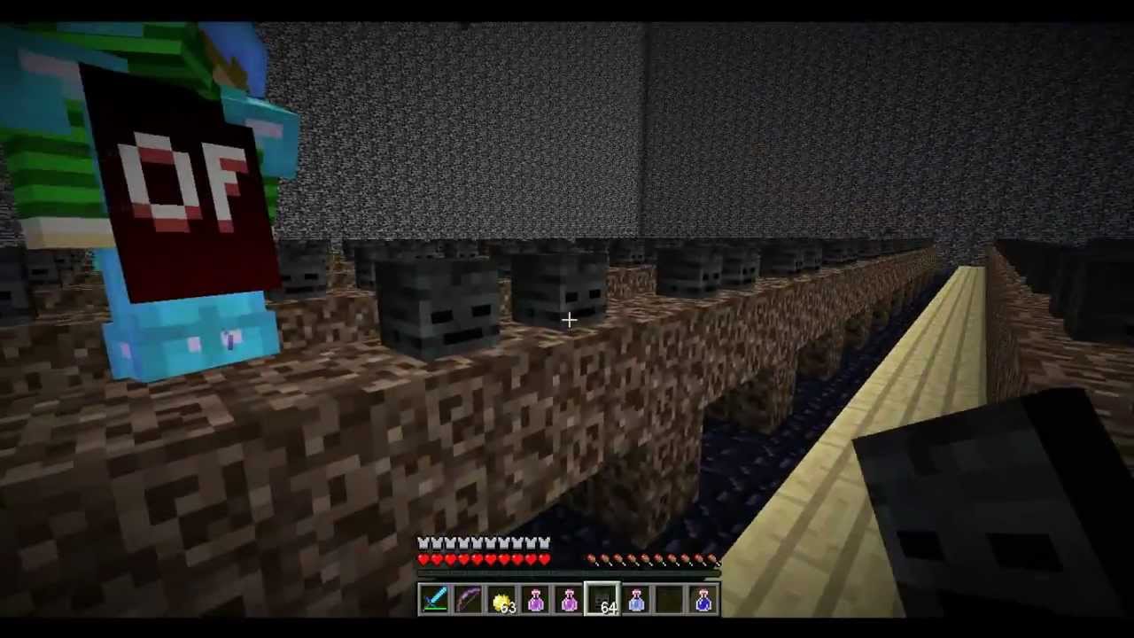 [Fir4sGamer] MyCraft VS 100 WitherBoss - ماينكرافت قتال المية وذربوس
