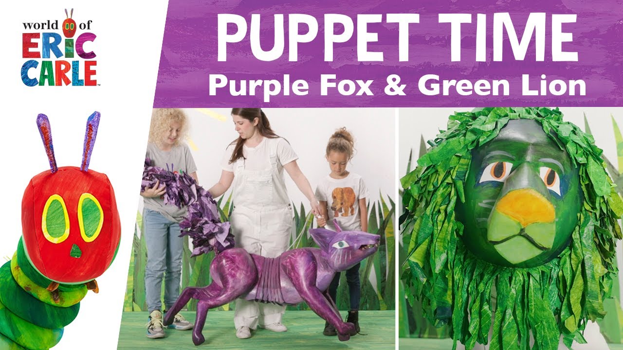 Colorful Wild Animals | Meet the Puppets | The World of Eric Carle
