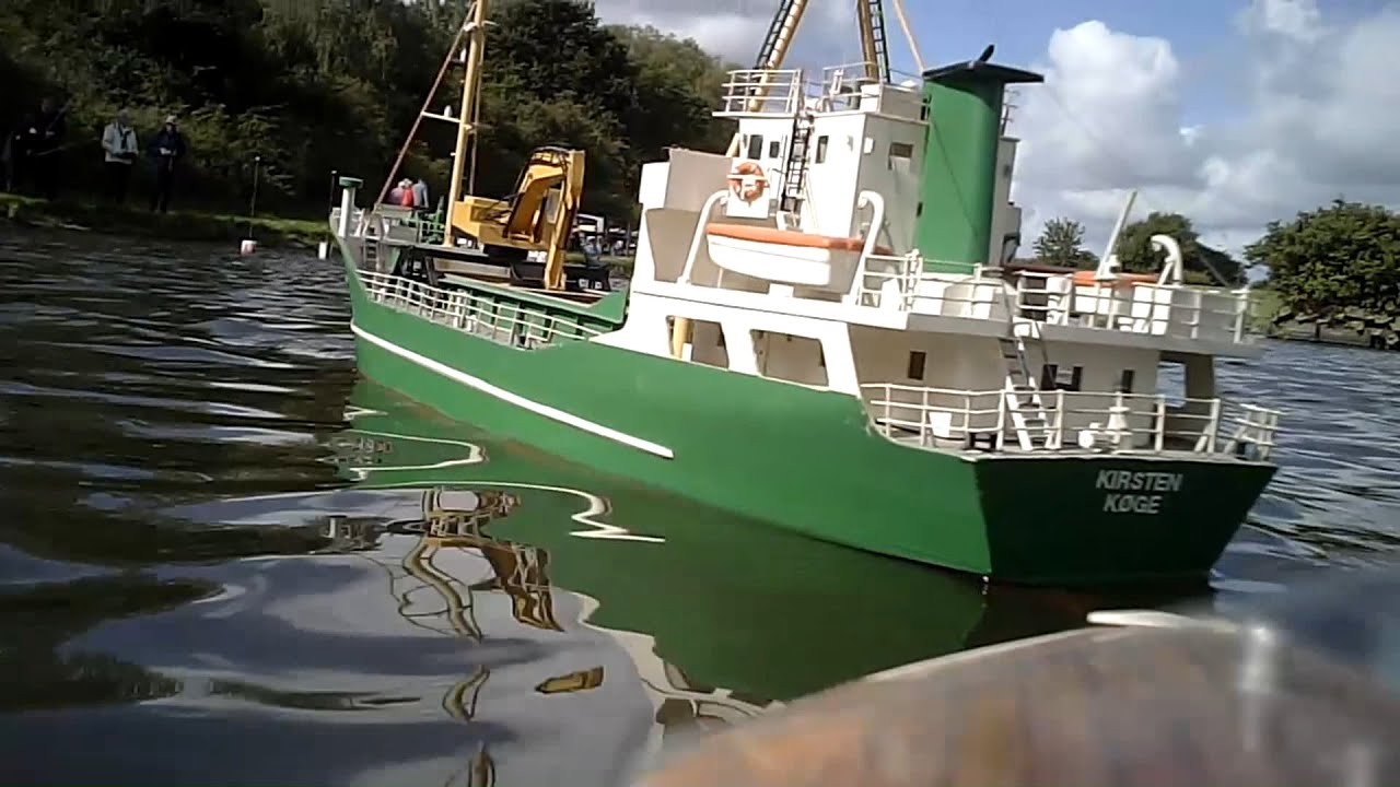 Kirsten - Model slipway coaster - scale model RC boat