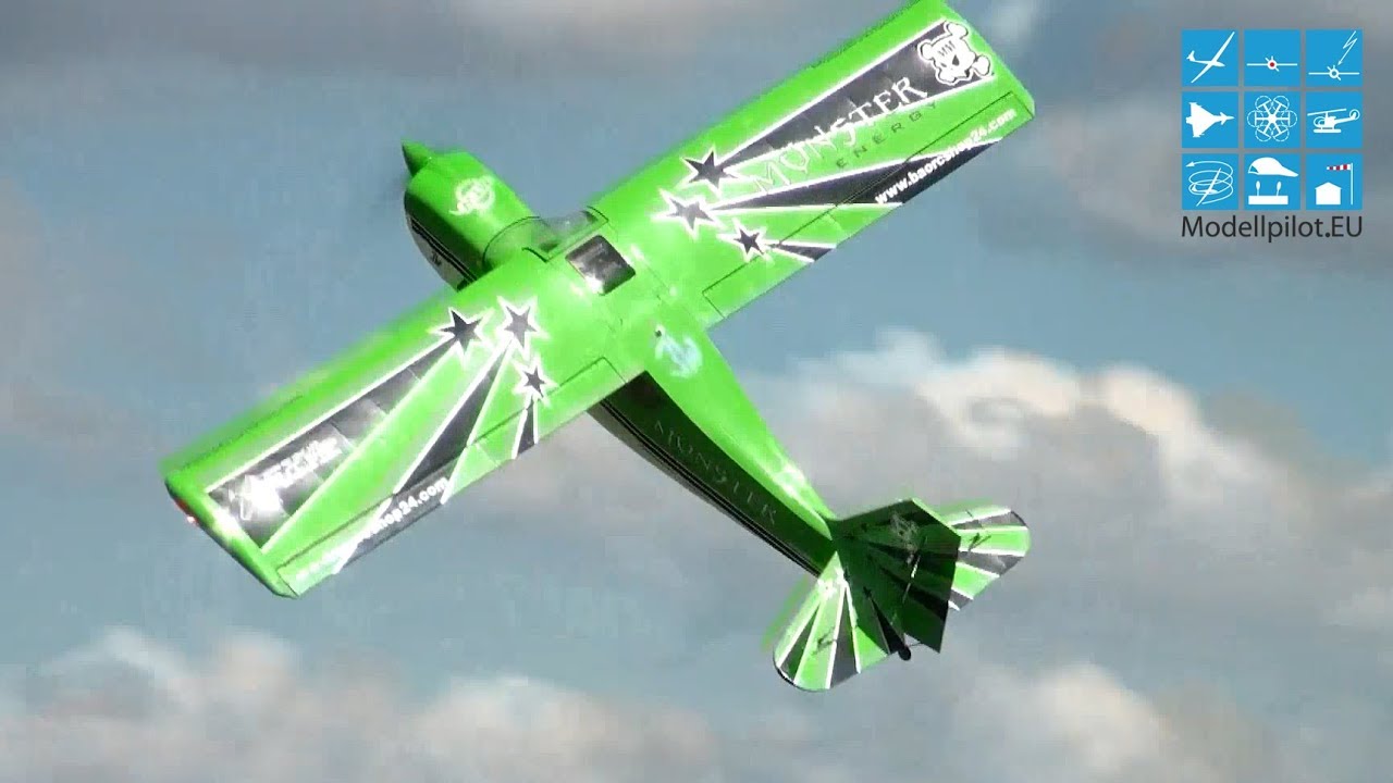 SUPER DECATHLON PILOT-RC AEROBATIC FLIGHT MARTIN MÜNSTER PORZER AIRSHOW & JETS OVER COLOGNE
