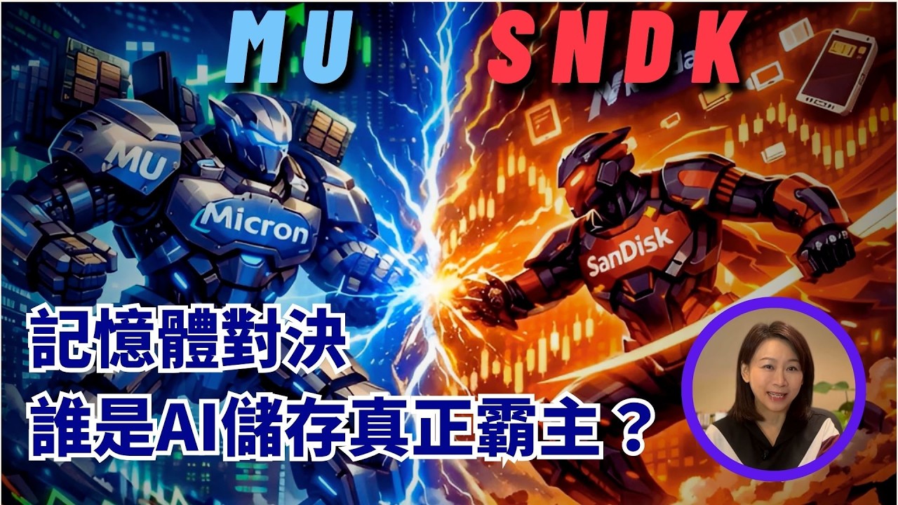 記憶體雙雄對決：SanDisk 歸來挑戰美光，演繹「親生父子」商戰｜誰才是 AI 儲存的真正霸主？