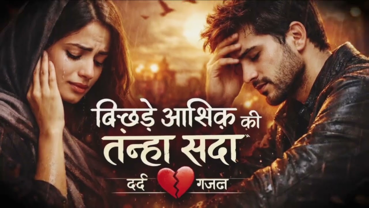 बिछड़े आशिक़ की तन्हा सदा 💔 | Heart Touching Ghazal Song | Sad Breakup Love Song 2026