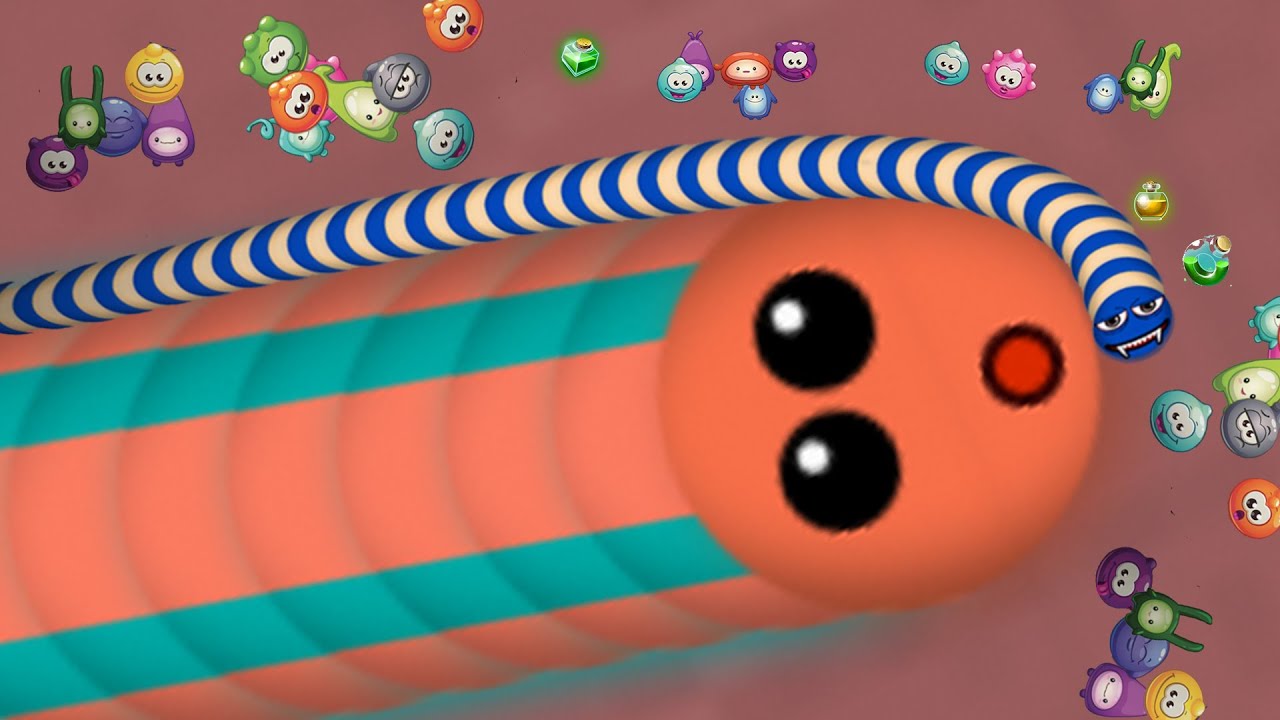 Relax with a series of funny moments in the worms zone | Visino Gaming YT