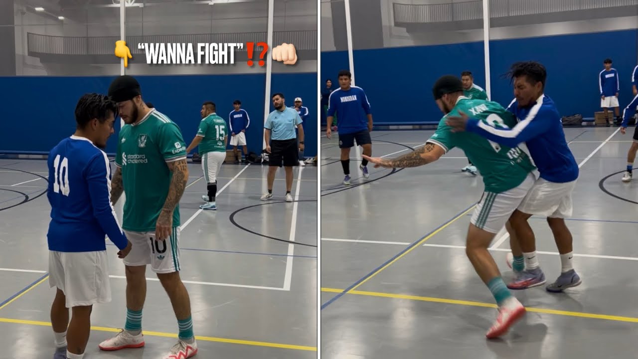 FUTSAL SOCCER Game gets Highly HEATED!