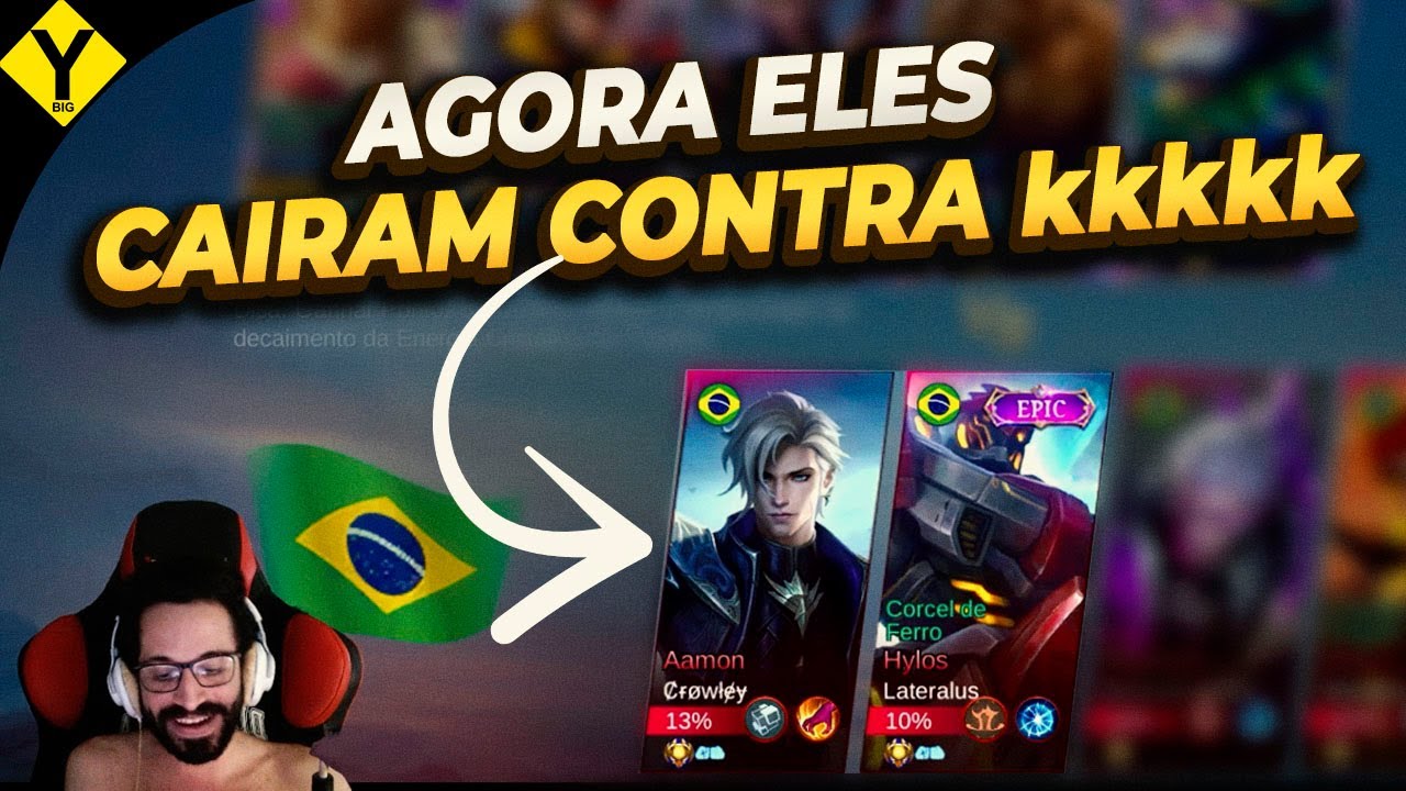 A MOONTON ME AMA KKKKKKKKKKK - Fredrinn Gameplay | Mobile Legends