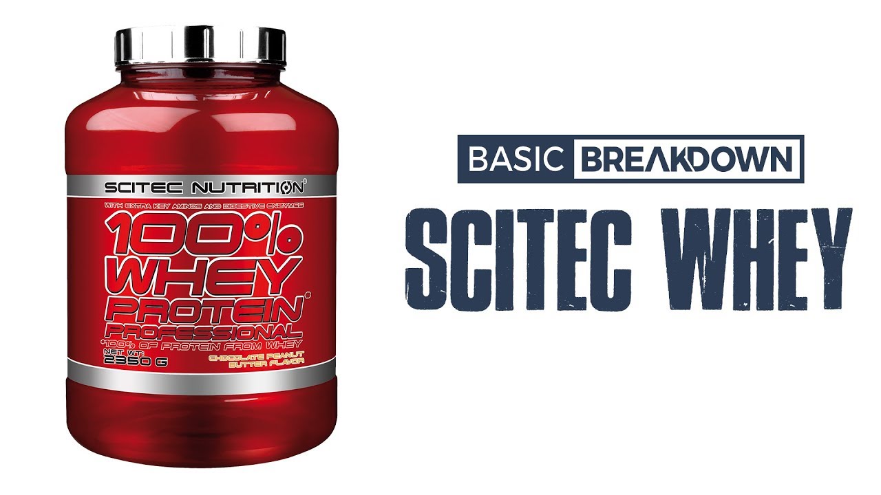 Scitec Nutrition 100% Whey Professional Protein Powder Supplement Review | Basic Breakdown