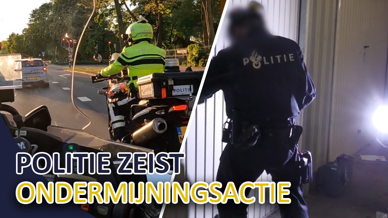 Politie | Ondermijningsactie in Zeist | Dienst op de motor | Gestolen goederen aangetroffen