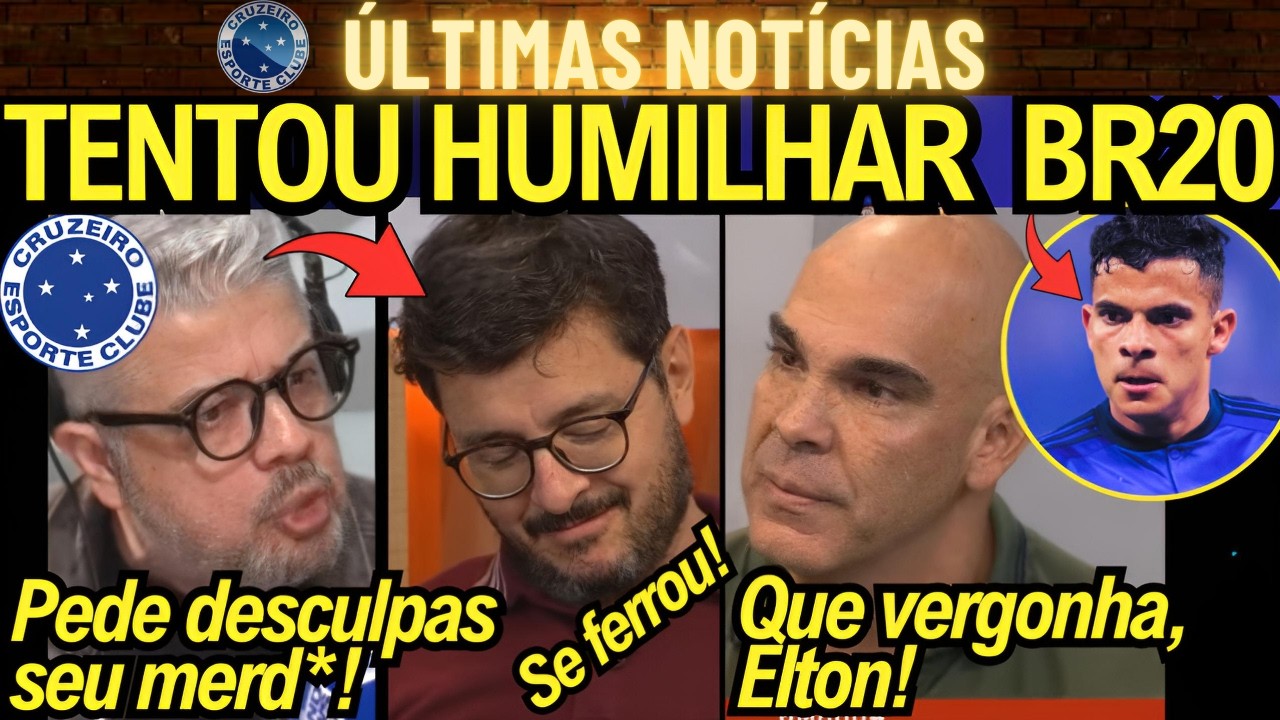 🦊ELTON NOVAIS TENTOU HUMILHAR BRUNO RODRIGUES DO CRUZEIRO E ACABOU PASSANDO VERGONHA! ELE SE FERROU!