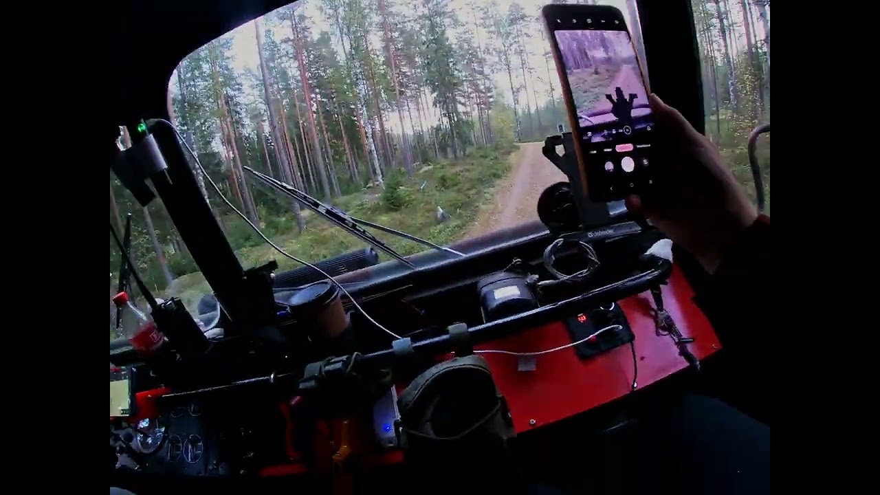 Sisu A-45, camping truck exploring new roads.