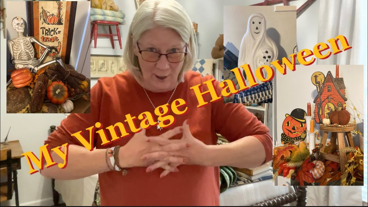 Vintage Halloween Decor 🎃 / New / Thrifted / Blow Molds 🧙‍♀️
