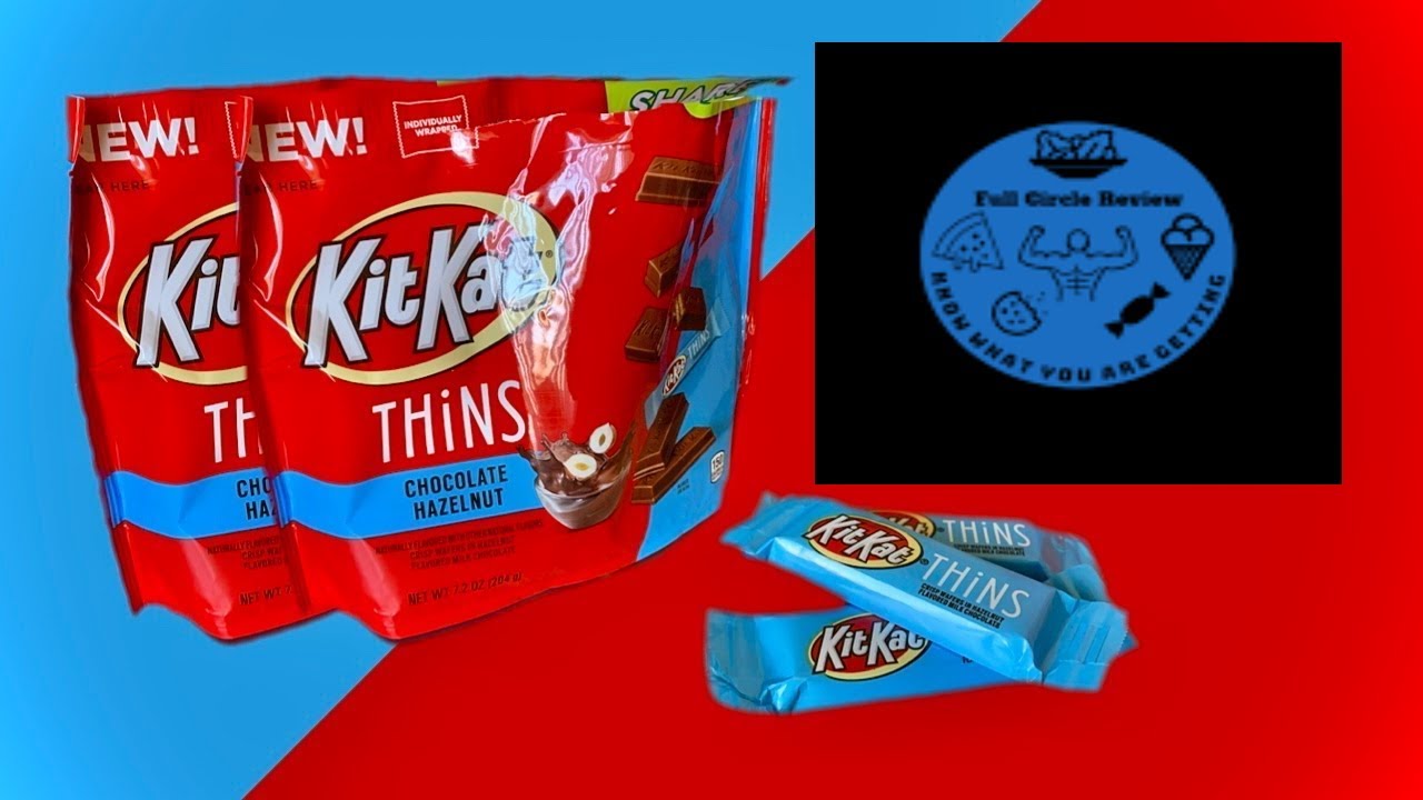 Are Kit Kat Hazelnut Thins the best Kit Kats flavor? Kit Kat Hazelnut Thins review.