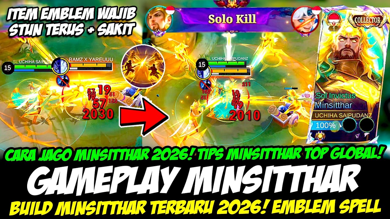 MINSITTHAR META❗CARA JAGO MAIN MINSITTHAR 2026❗TIPS MINSITTHAR SAKIT❗BUILD MINSITTHAR TERBARU 2026