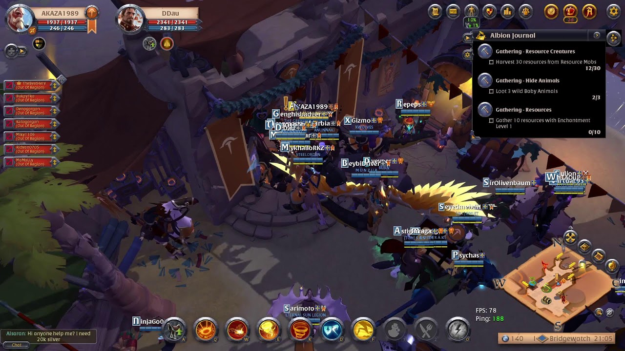 Albion online Adventure Contnue (No Commentary)#shorts #shortslive #gaming #albiononline
