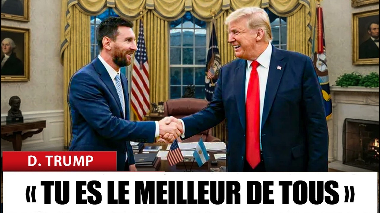 Messi Avec Trump : La Rencontre Qui A Fait Le Buzz Dans Le Monde Entier