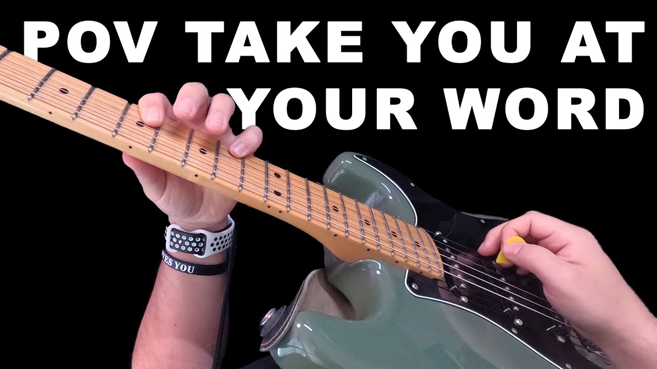 Take You At Your Word - Cody Carnes (POV Lead Guitar Play-through)
