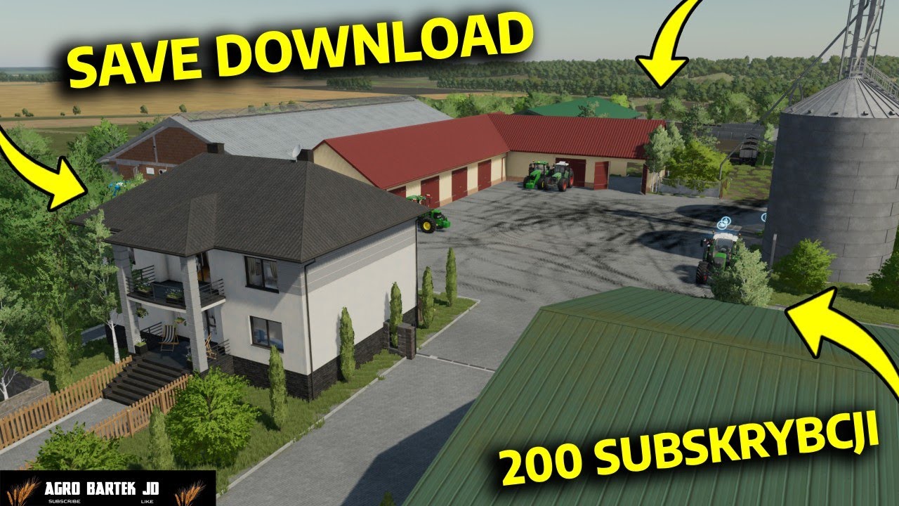 😍SAVE DOWNLOAD??😱| 200 SUBSKRYBCJI🔥| POLSKIE NOWOCZESNE ŚREDNIE GOSPODARSTWO😍| ALE KLIMAT😍| ABJ🔥|
