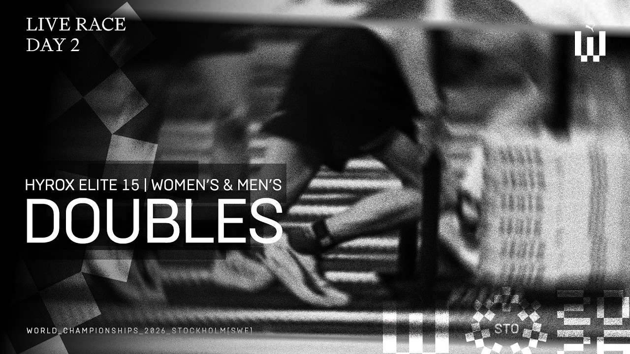 [LIVE] ELITE 15 DOUBLES | HYROX x PUMA World Champs - Day 2