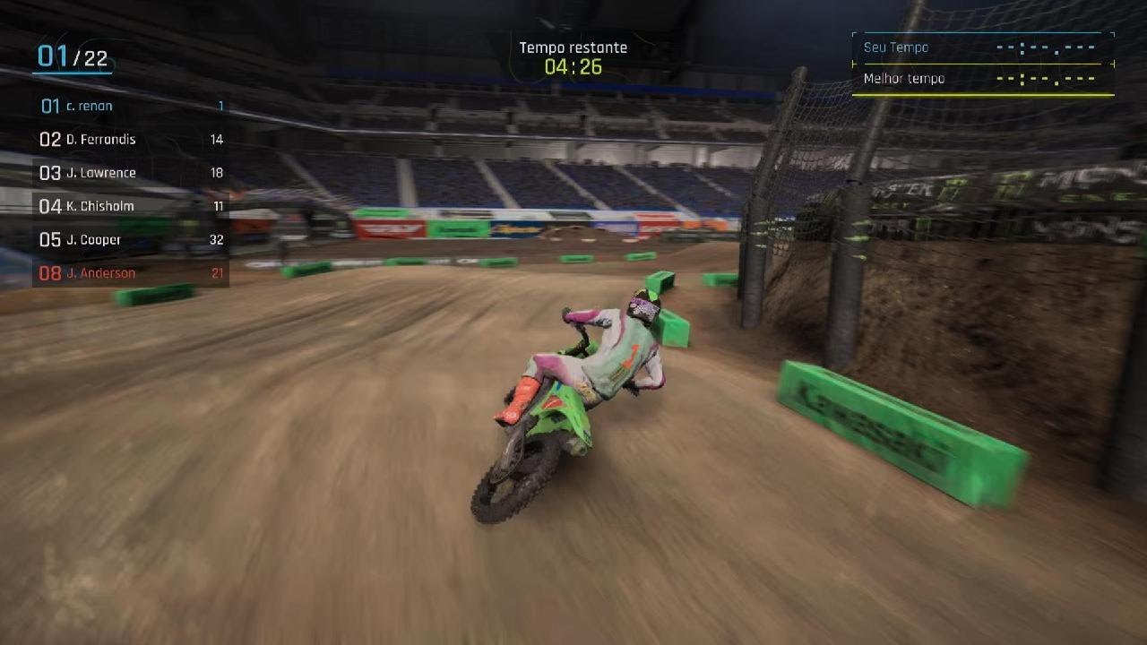 Monster Energy Supercross 2026 agora sim