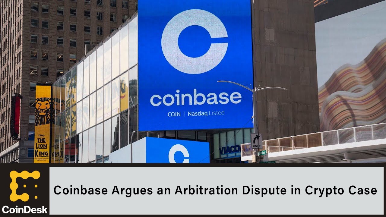 Coinbase оспаривает решение арбитражного суда в первом деле, связанном с криптовалютами, рассматр...
