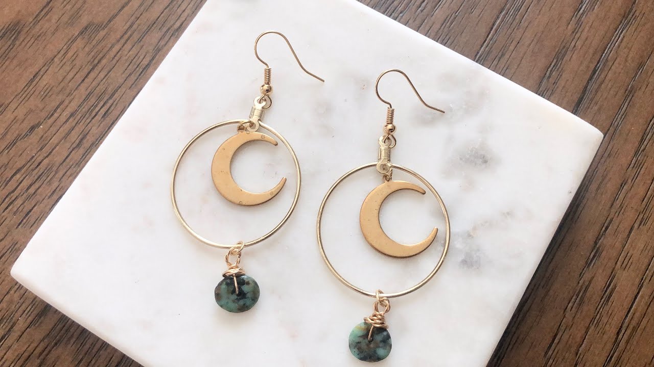 Modern Earring Tutorial Part 1 Using Frames! 5 different styles!