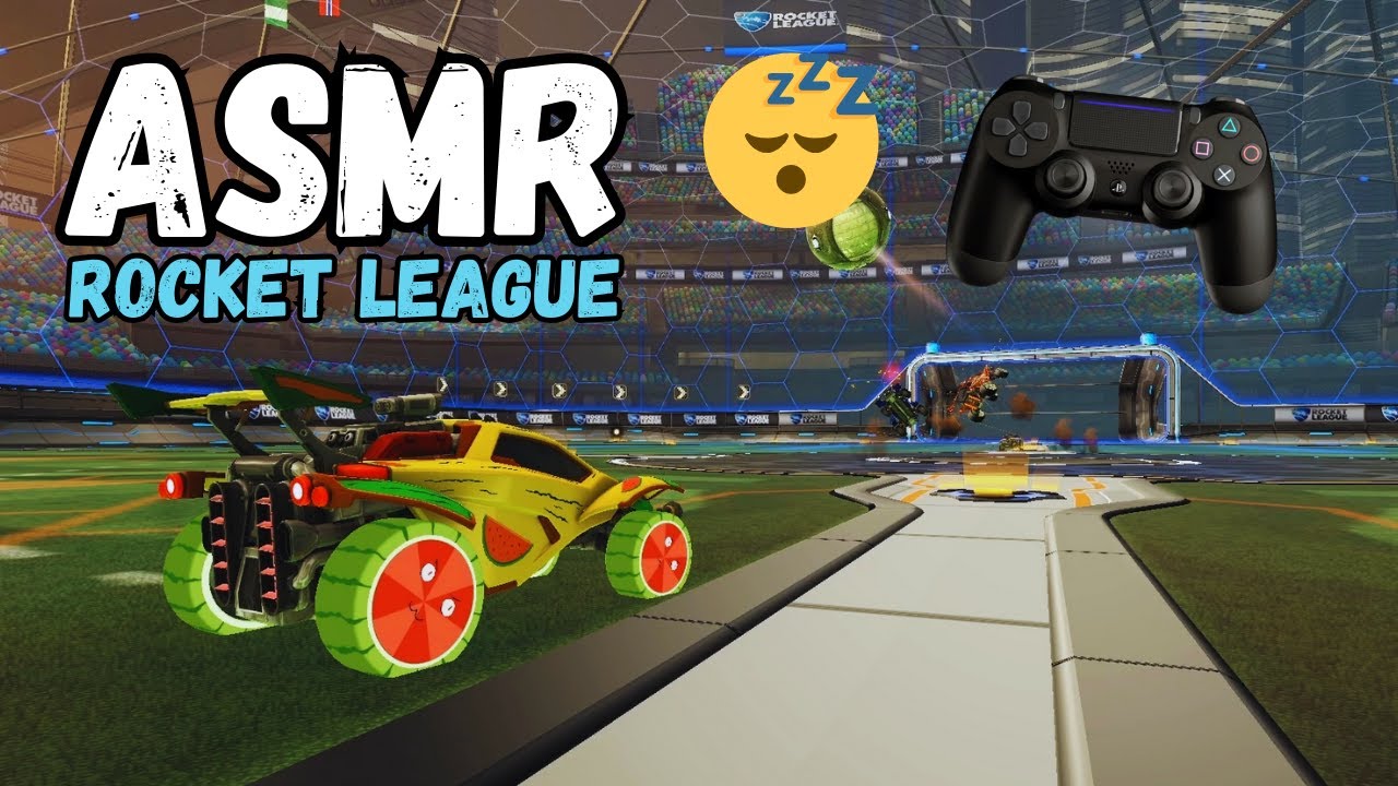 ASMR Rocket League Competitive 2s - Kept Getting This Teammate!😱 (Controller Sounds & Whispering)