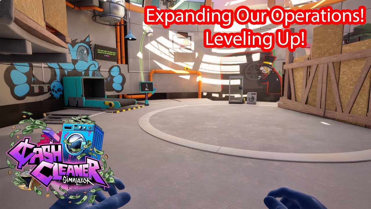 Expanding Our Cash Cleaner Empire! New Warehouse, More Equipment! Cash Cleaner Simulator