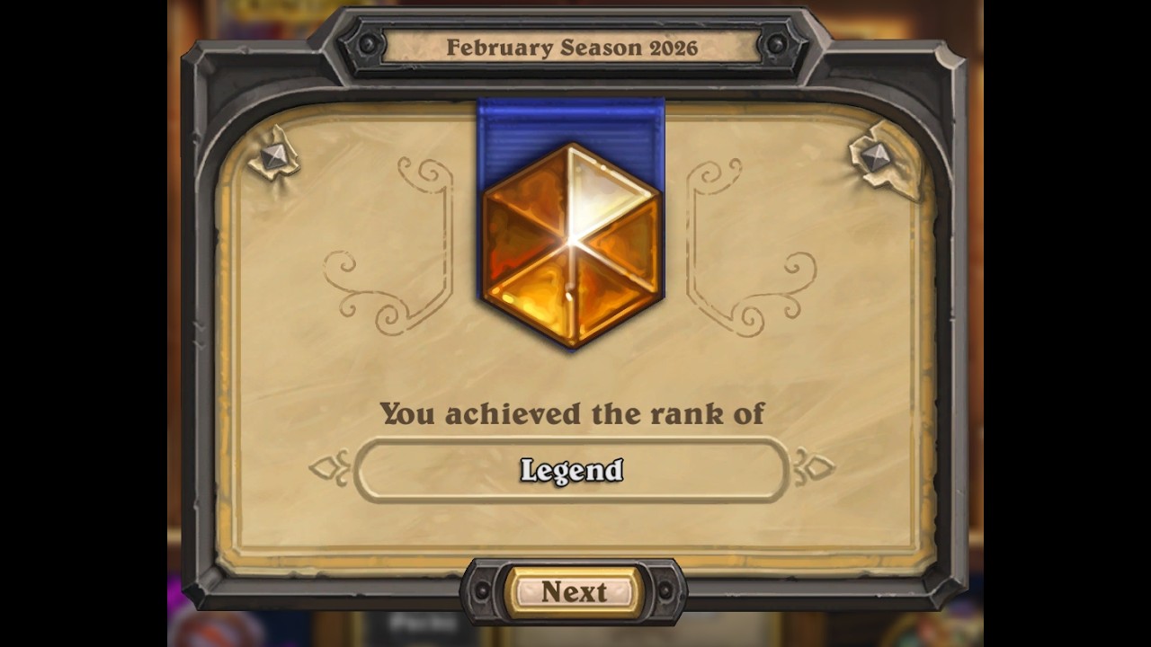 Legend Run PART 9 March 2026 - Hearthstone Standard Ranked - Broxigar Demon Hunter