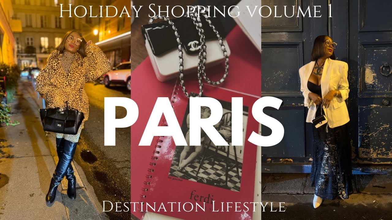 Part 1: Paris Of Course • Do You See This Coat? *New Perfume Finds • The Infamous Burger