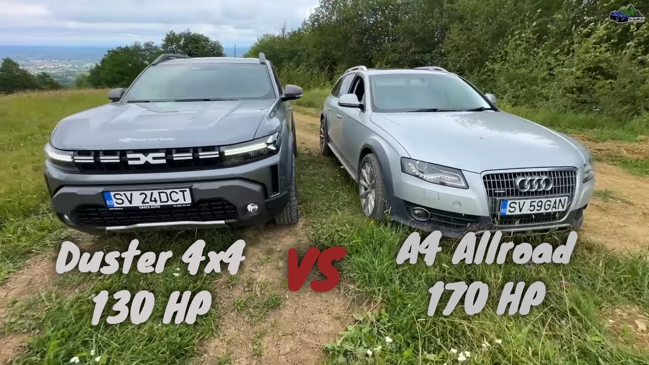Audi A4 Allroad 2.0 VS Duster 1.2 TCe Offroad