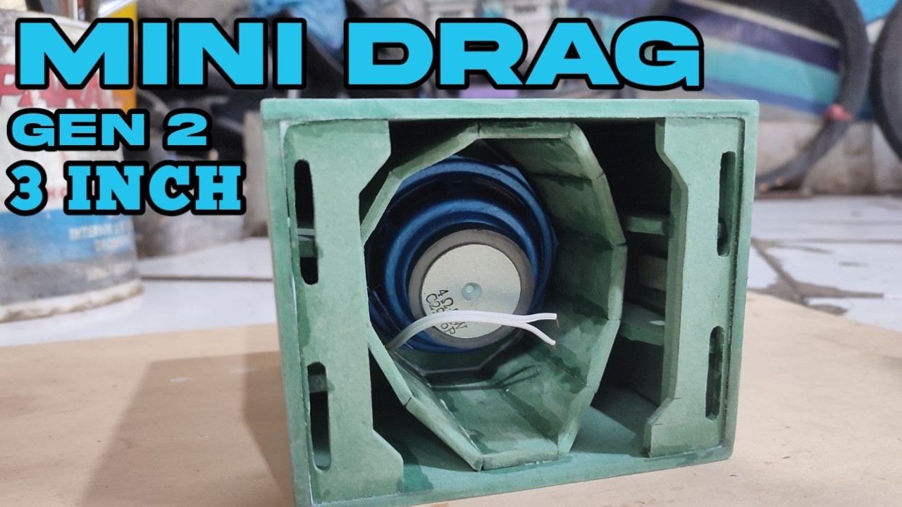 BUAT SENDIRI ‼️BOX MINI DRAG GEN 2 TERBARU VERSI 3 INCH