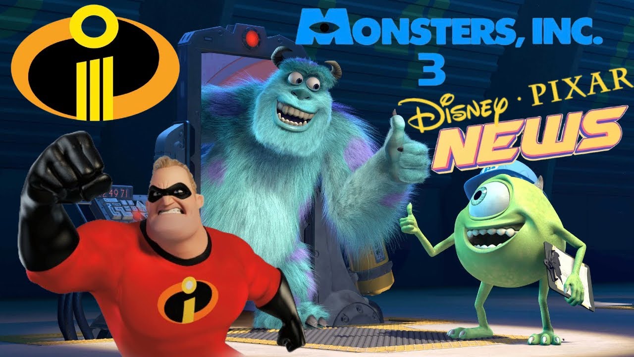 HUGE PIXAR NEWS ~ MONSTERS INC 3 CONFIRMED & INCREDIBLES 3 UPDATE! new ORIGINAL films ANNOUNCED!