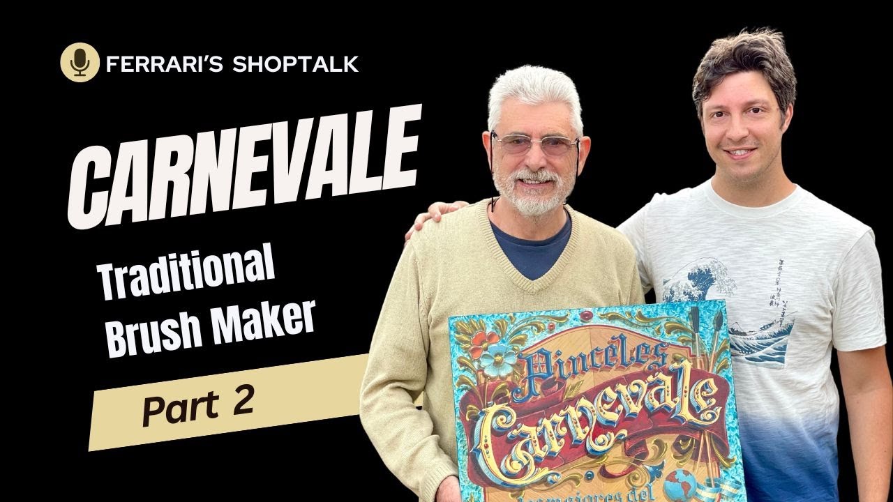 CARNEVALE: Traditional brush maker, part 2