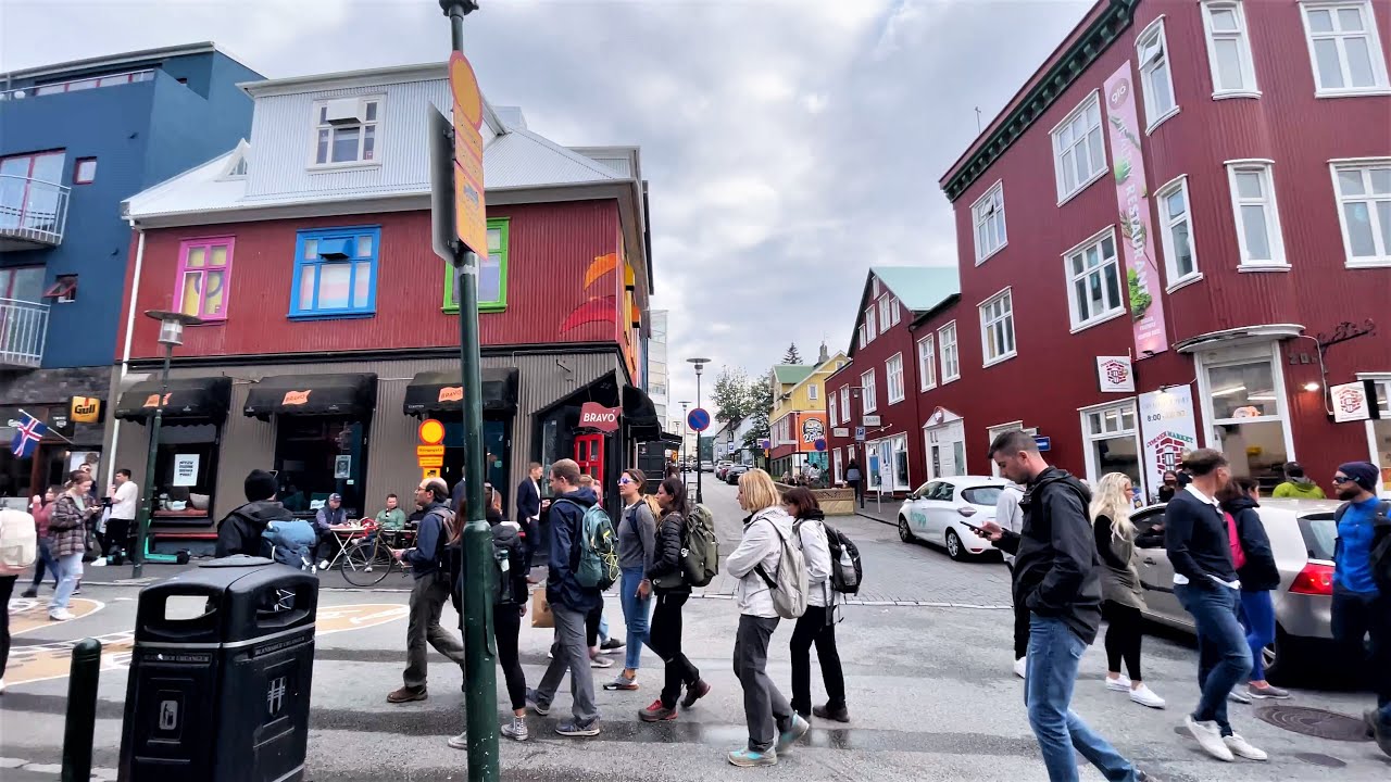 WALKING THE STREETS OF REYKJAVIK, ICELAND! (4K)