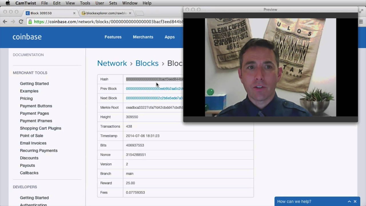 Bitcoin Block Details