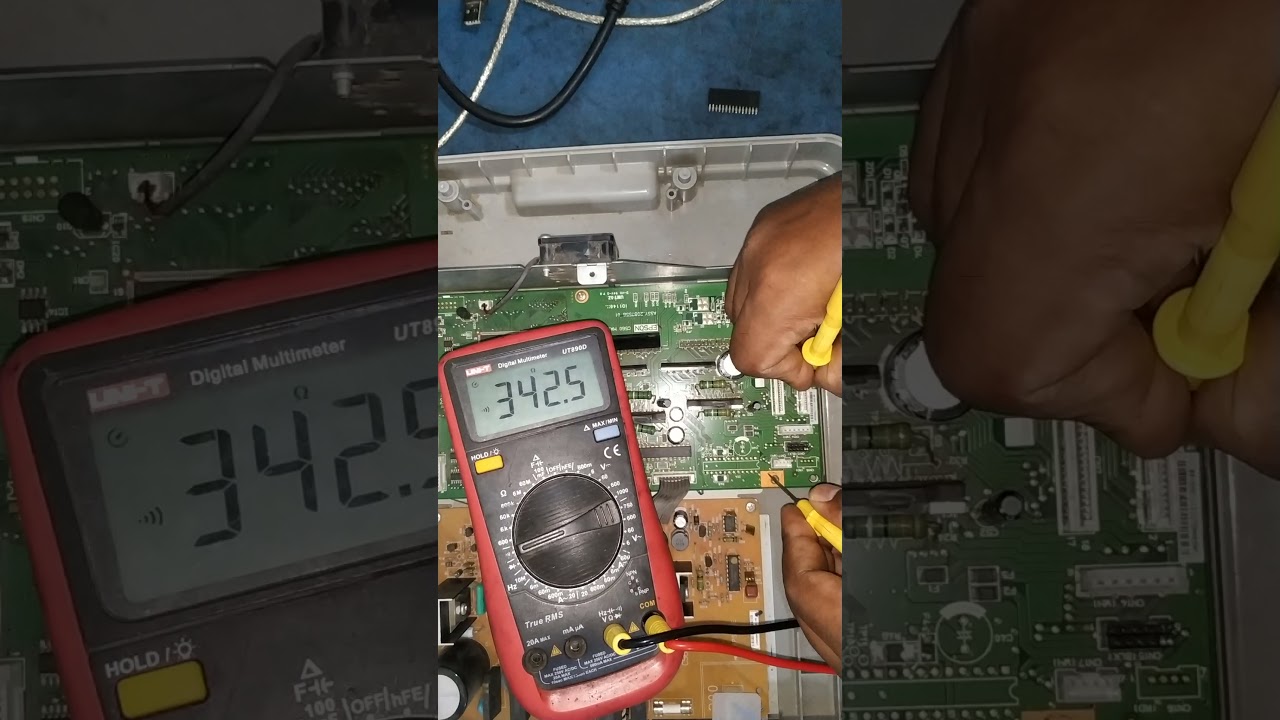How to check Epson PLQ 20 Logic Card Shorting print head again and again short testing 100% live