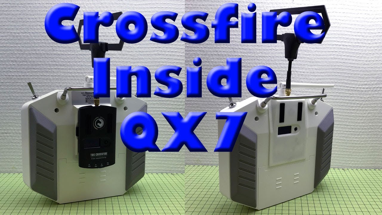 Put your TBS crossfire inside your QX7