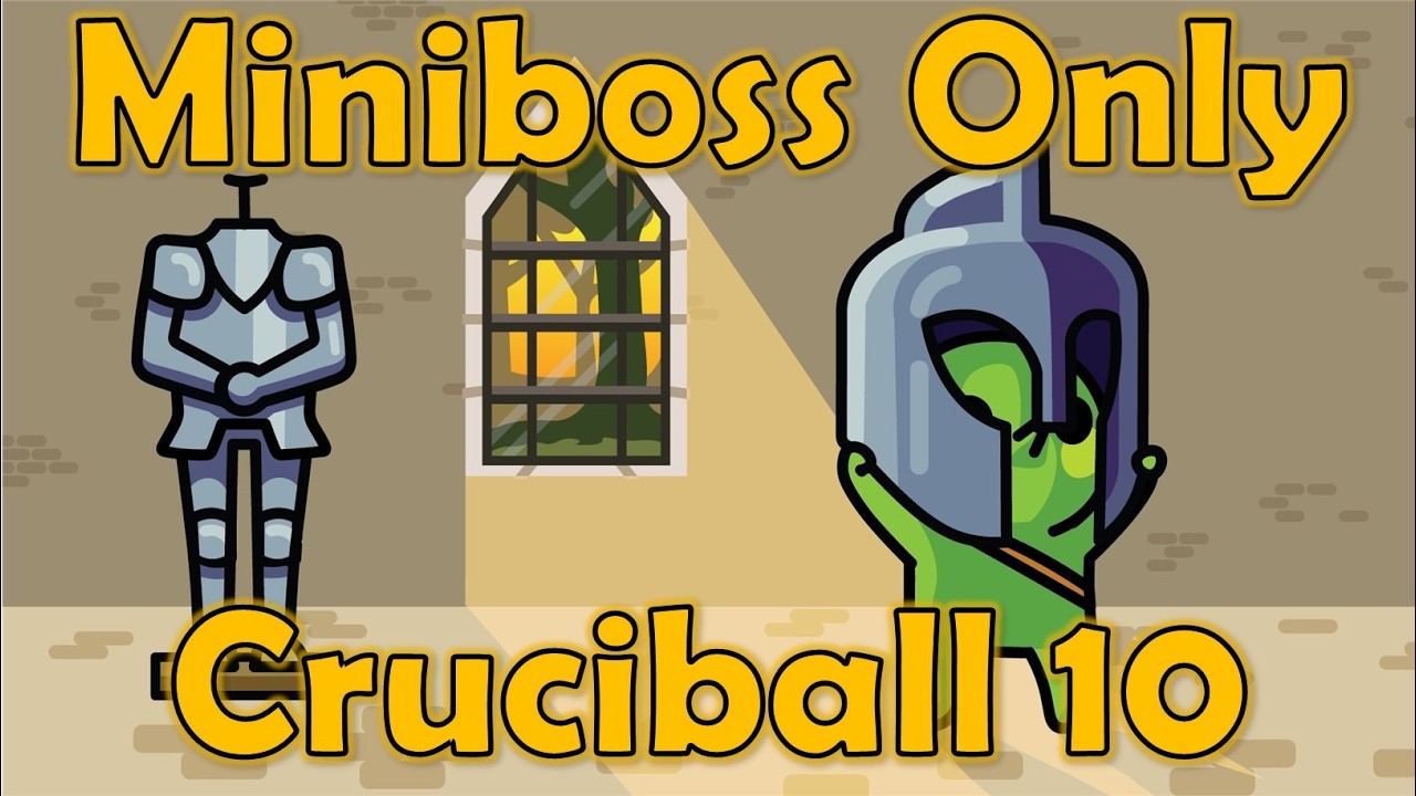 Balladin Miniboss Challenge   Crucibal 10   Peglin